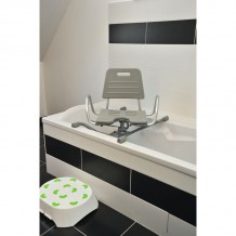 Fauteuil de bain pivotant cap vert