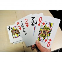 Jeu de 54 cartes géantes