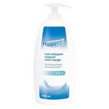 Lait nettoyant corporal sans rinçage