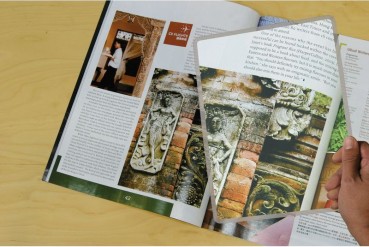 Page loupe rigide