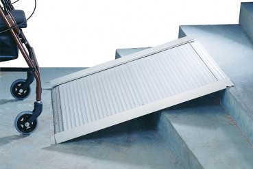 Rampe d'accès enroulable 90 cm