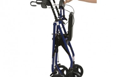 Rollator 4 roues aluminium