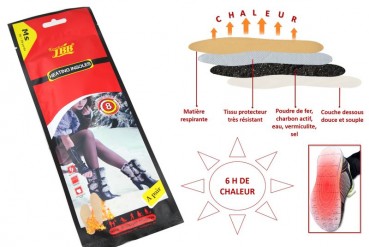 Semelles chauffantes
